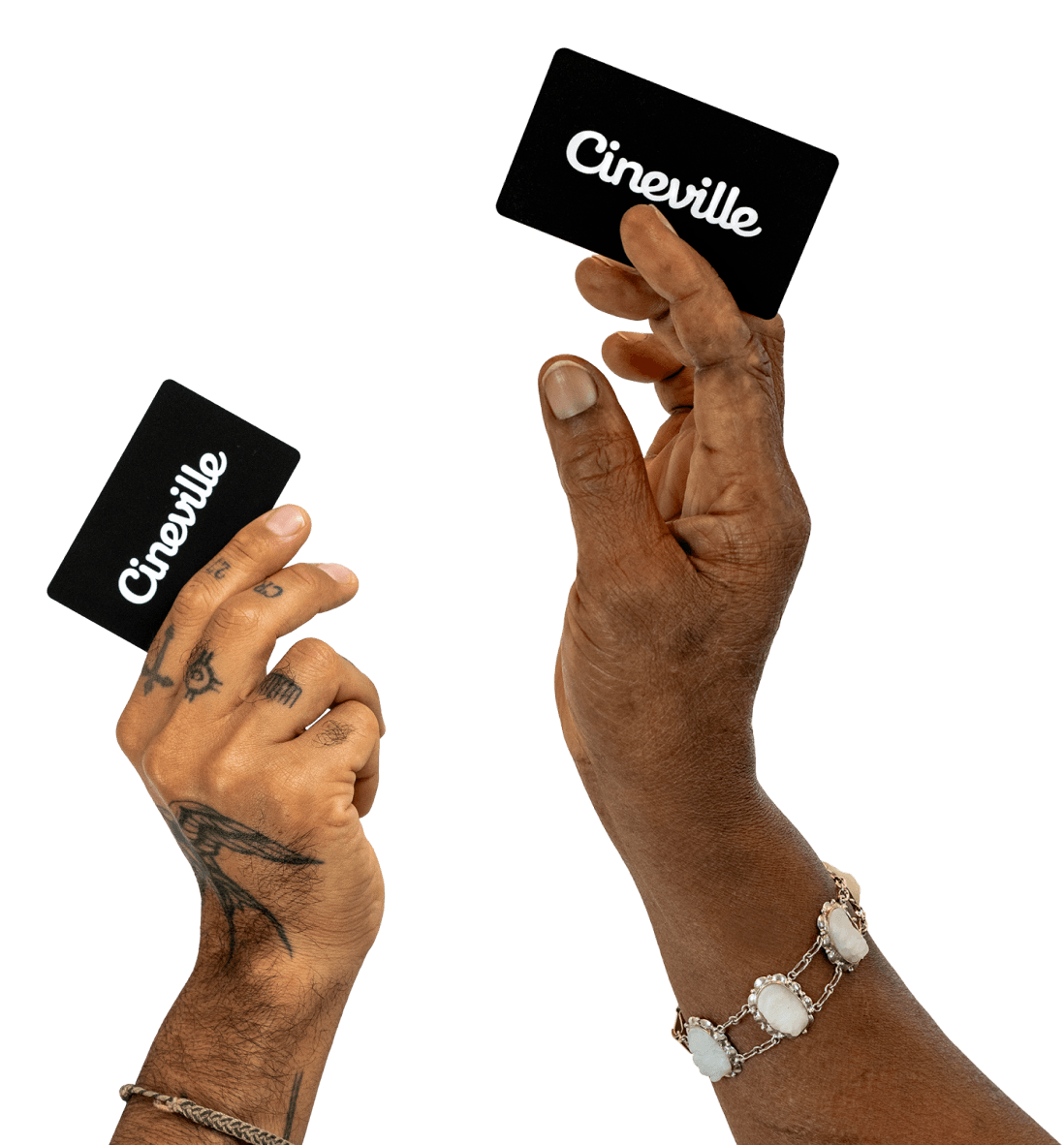 Cineville hands